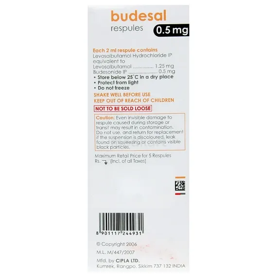 budesal 0.5mg respules